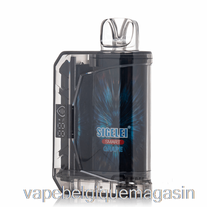 Vape Belgique Sigelei Smart Ac10000 Raisin Jetable